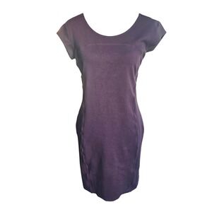 Athleta Illusion Purple Mini Dress‎ Athleisure Size Small
